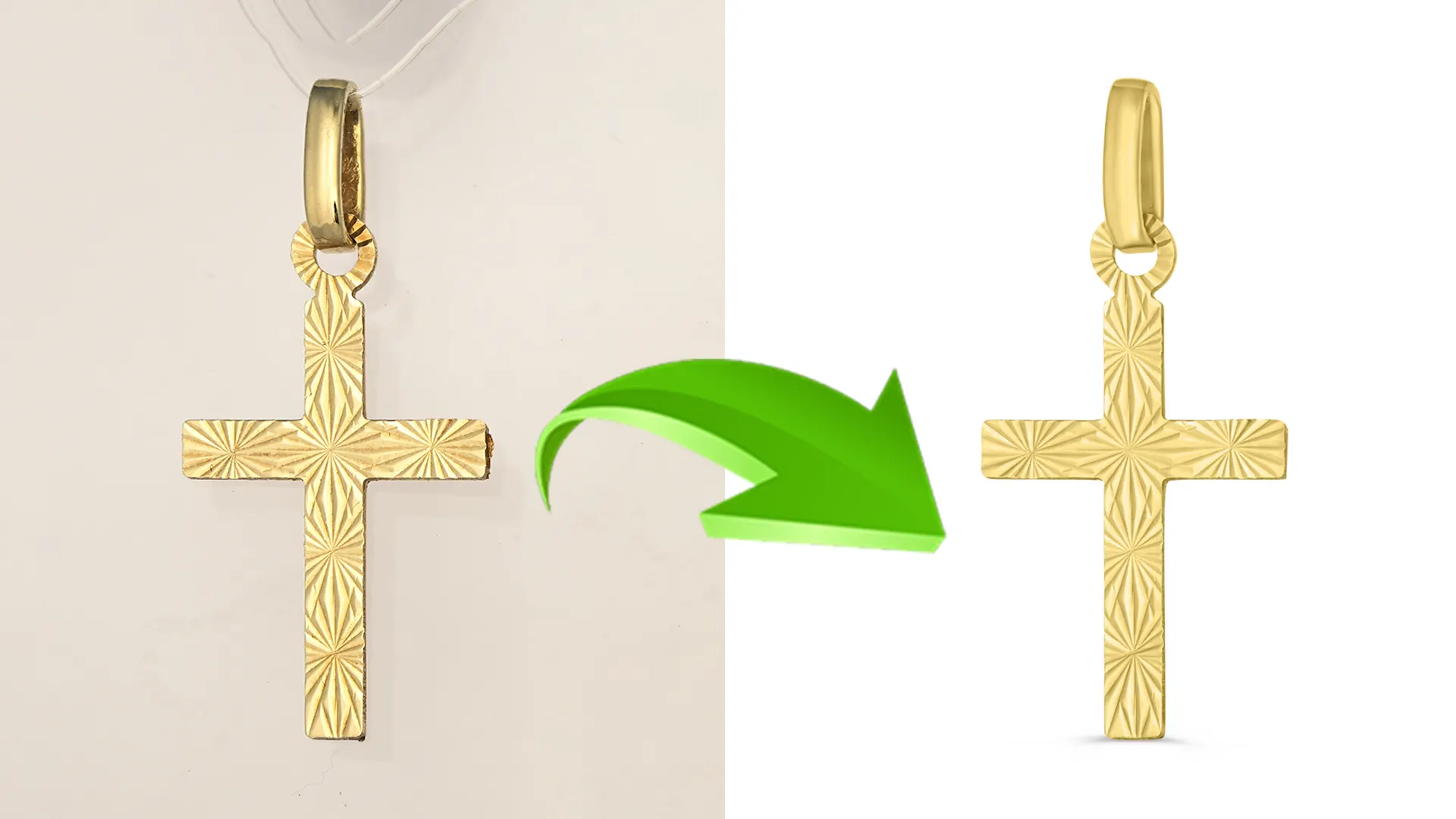 Solution for jewelry photo editing Mistakes