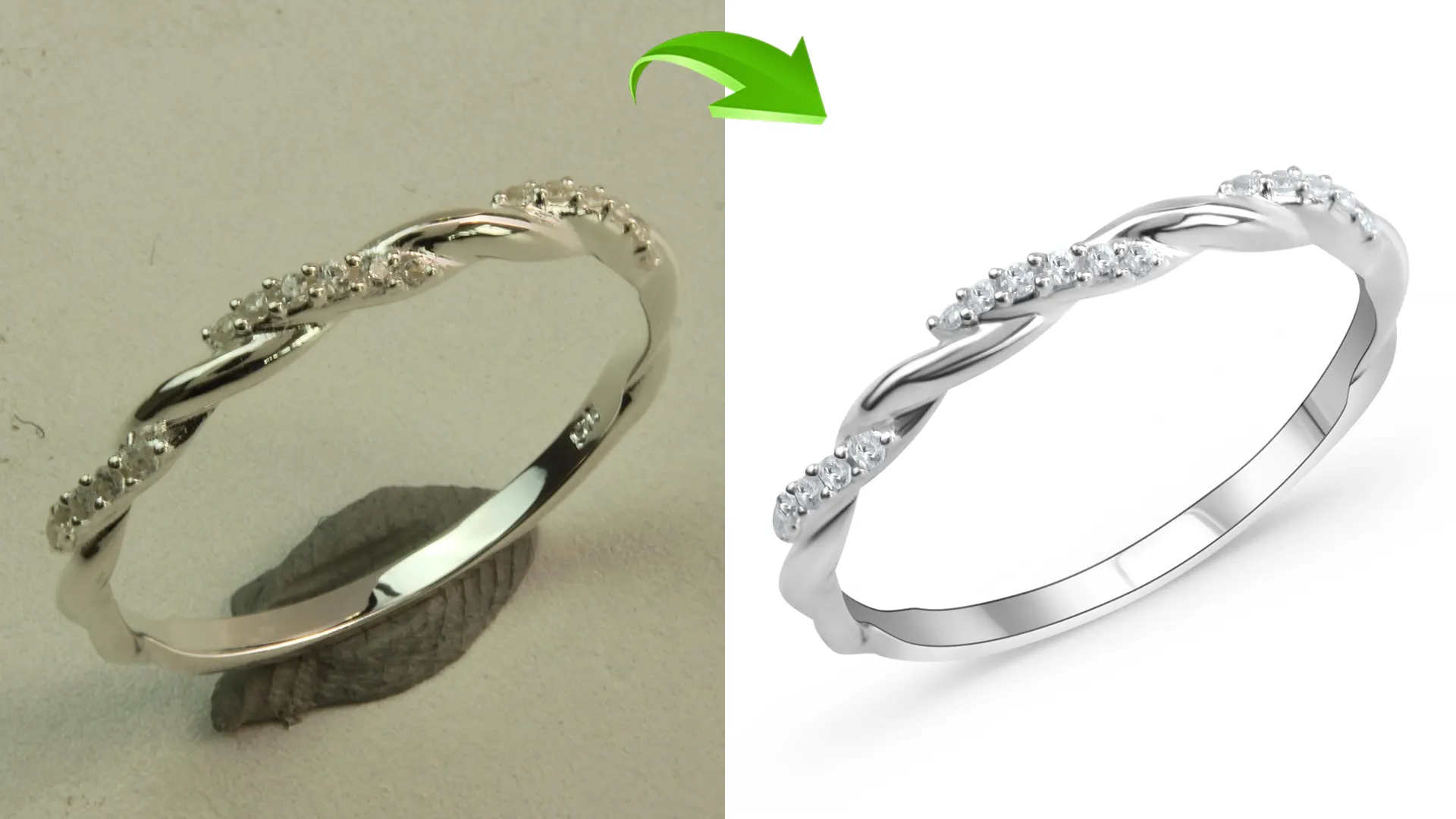 jewelry photo editing Mistakes before after